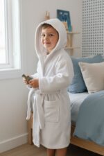 Bata de baño Blanca