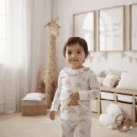Pijama Manga Larga - Arcoíris Blanco