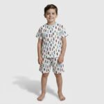 Pijama Manga Corta Surf