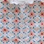 Enterizo Flores Naranja - Imagen 2