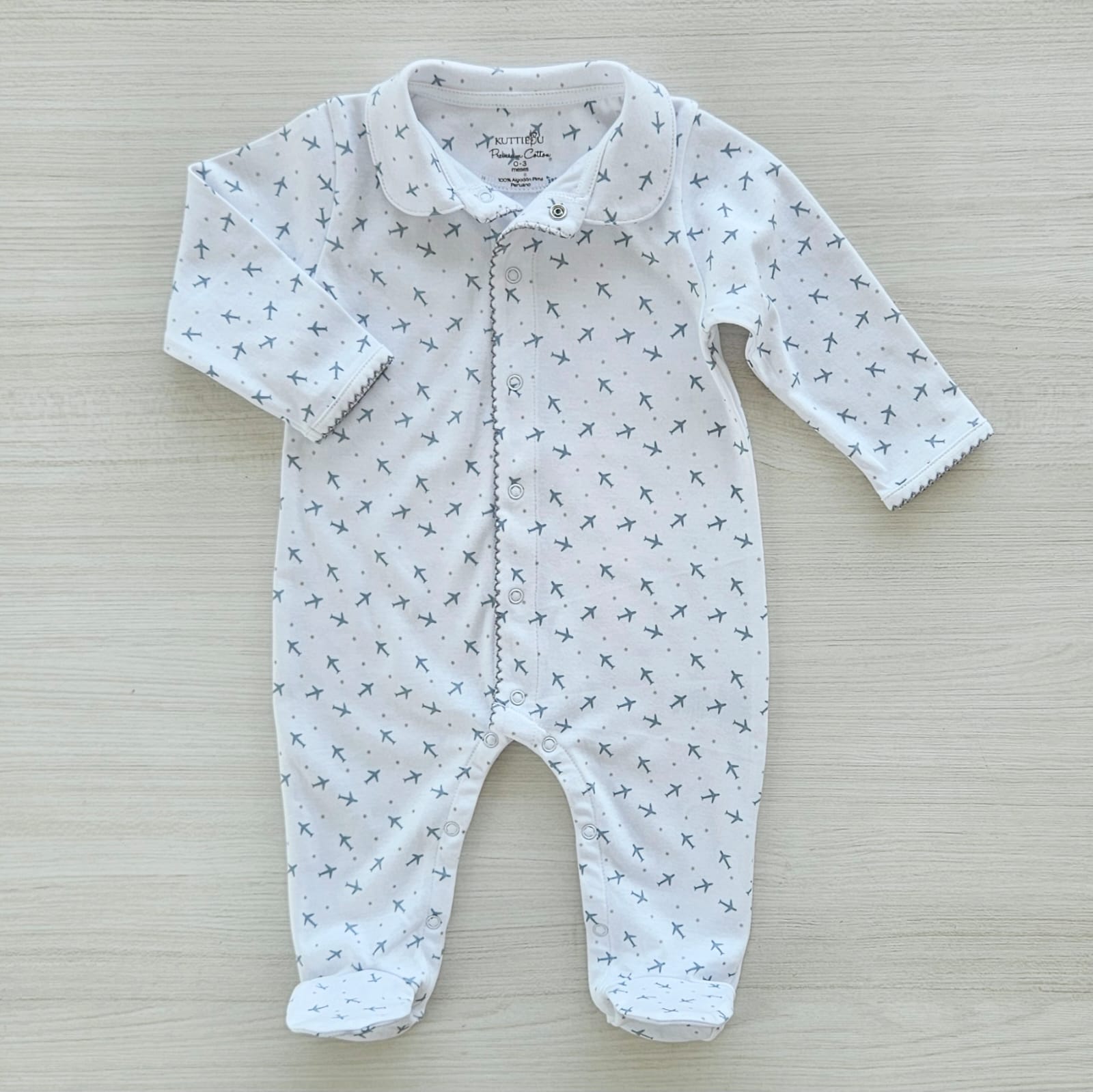 ent40 Enterizo Planes con cuello - Imagen 1