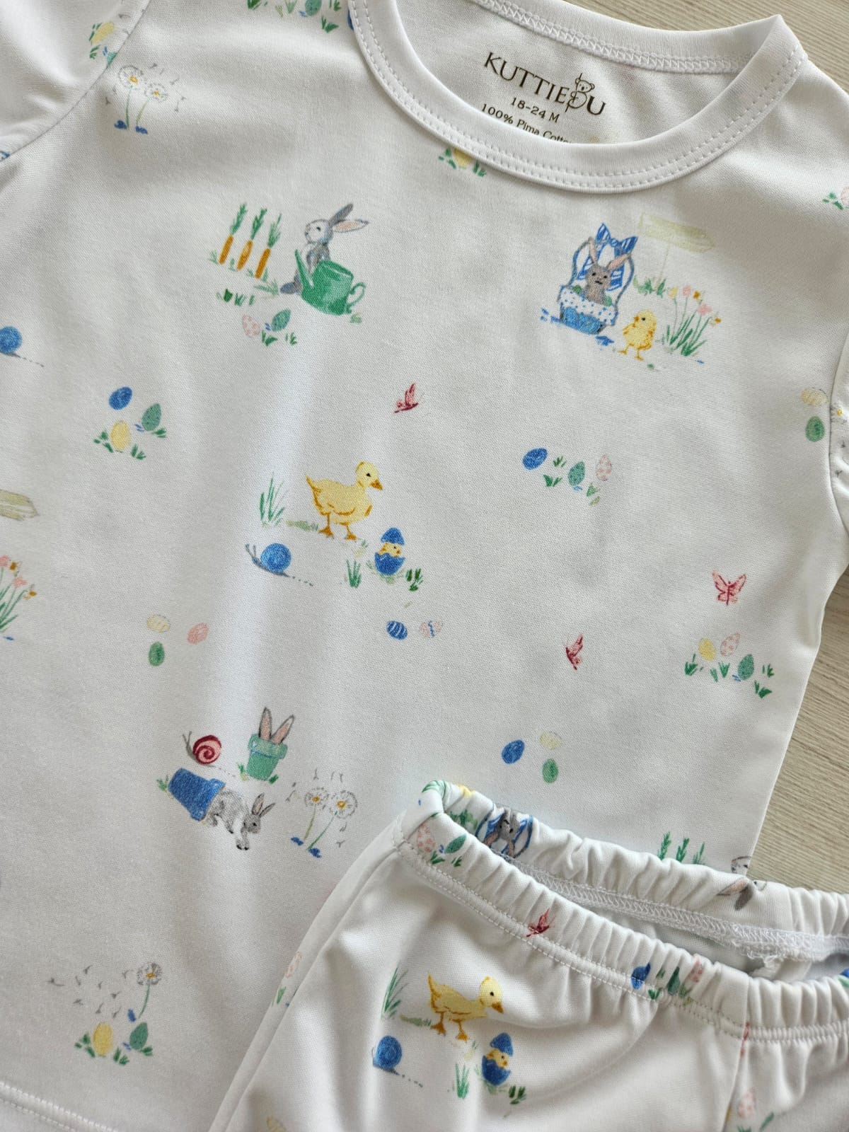 0009 Pijama manga corta Chicks - Imagen 2