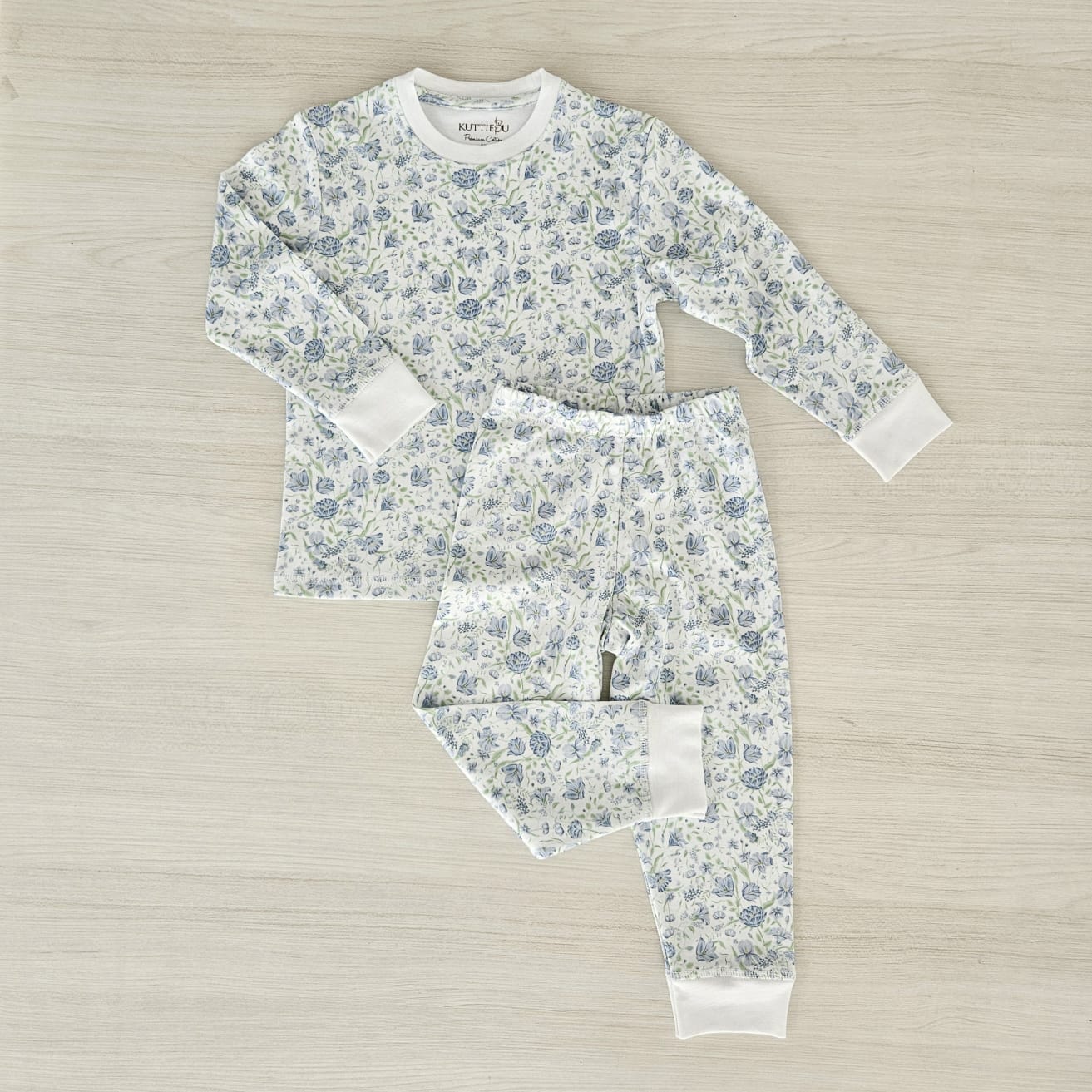 f60 Pijama Manga Larga Blue - Imagen 1